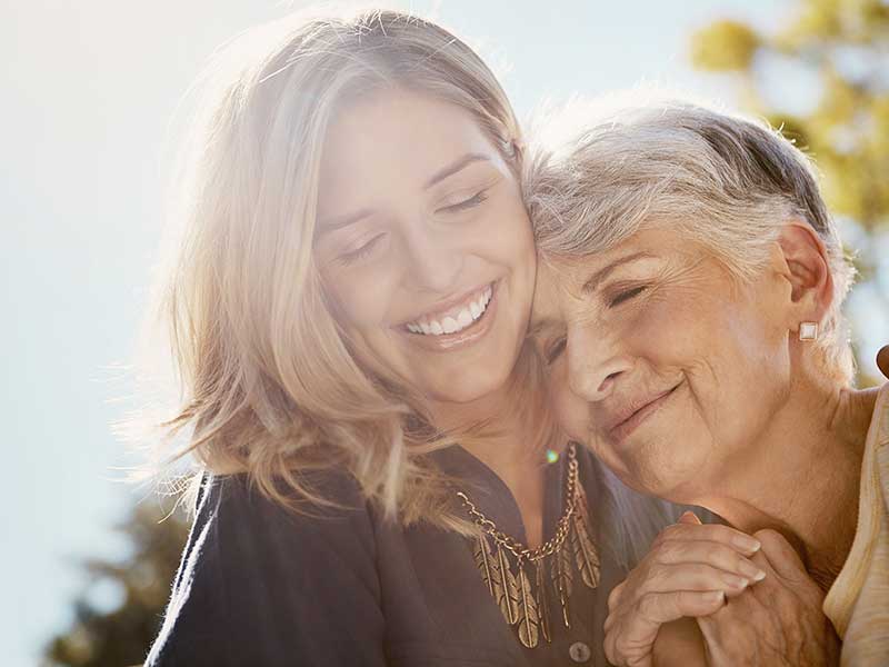 Grandmother and Granddaughter